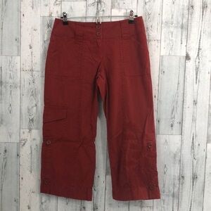 CAbi Cargo Deck Embroidered Pants 4